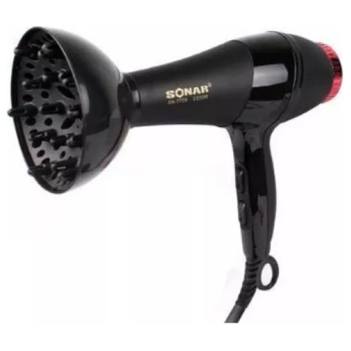 Secadora De Cabello Sonar Sn-7729 Negra 220v - 240v