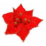 Flor 20cm Para Arbol De Navidad Adornos Decoracion X4u