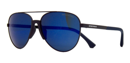 Lentes De Sol Emporio Armani Ea2059 Metal Pilot 61mm Suns