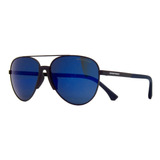 Lentes De Sol Emporio Armani Ea2059 Metal Pilot 61mm Suns