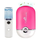 Nanomister Vaporizador Facial + Ventilador Usb Recargables