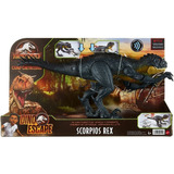 Scorpios Rex Jurassic World Campo Cretacico Slash N' Stinger Mattel +3
