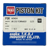 Kit Piston Tkrj Honda Xr Cbx 250 Tornado Twister 0.25 Japon 