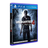 Uncharted 4 A Thiefs End Ps4 Mídia Física Usado