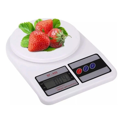Báscula Cocina Digital Gramera Alimentos Alta Precisión 5kg Color Blanco | MercadoLibre