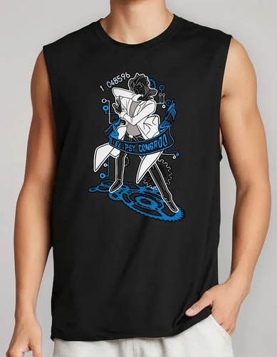 Playera Tank De Anime Steins Gate Retro 48