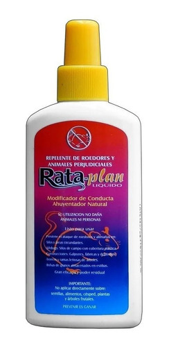 Repelente Para Ratas Roedores Y Alimañas 200ml Rataplan 