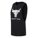 Tank Under Armour Entrenamiento Project Rock Brahma Bull Hom