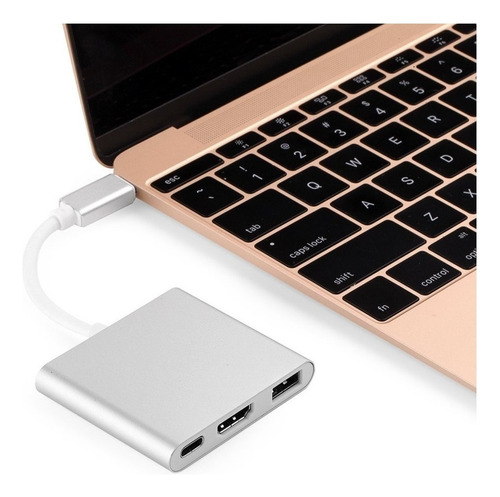 Adaptador Usb C A Hdmi Usb 3.0 Usb C Para Notebook Mac Fac A