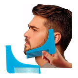 Peine Para Dibujar Barba Bigote Modelador Linea Perfecta