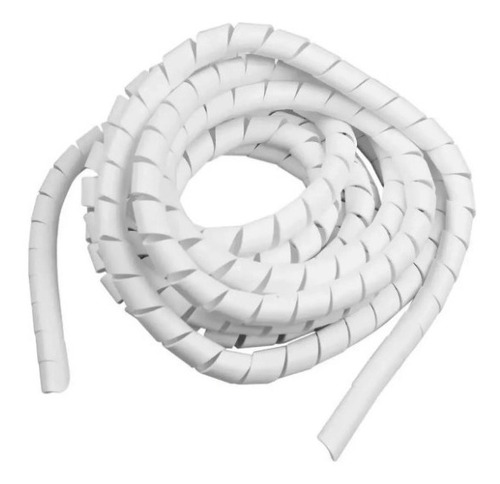 Spiraltube De 3/4 (organizador De Cabos) - 10m - Branco.