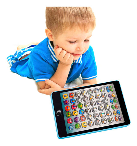 iPad Tablet Infantil Interativo Educativo Bilíngue 2 Cores