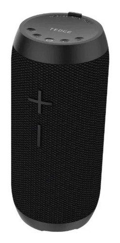 Parlante Bluetooth 10w Inalámbrico Resistente Al Agua Tedge Color Negro