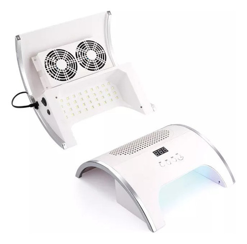 Lámpara De Uñas Uv Led Con Extractor De Polvo 88w