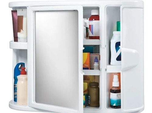 Gabinete Para Baño Con Espejo Marca Rimax  2 Colores 