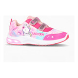 Zapatillas Unicornio Pony Footy Con Luz Luces Led Nena Niña