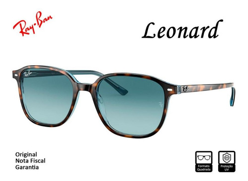 Oculos Vintage Quadrado Ray Ban Original Leonard Proteção Uv