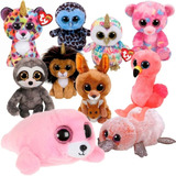 Peluches Ty Beanie Boos Medianos 14cm Animales  - Original 