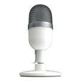 Micrófono Razer Seiren Mini Condensador Streaming Usb White