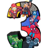 Piñata Marvel Vengadores Avengers Niña Niño 