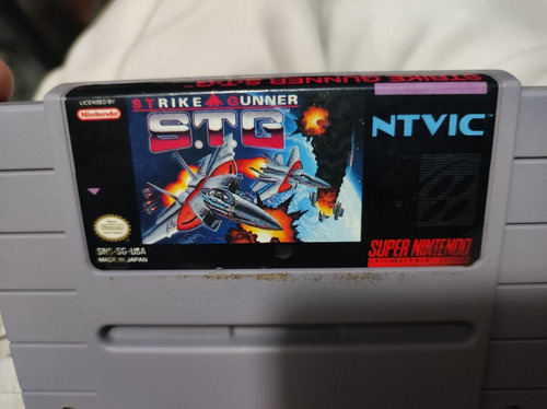 Strike Gunner S.tg Snes Para Consola Super Nintendo Original
