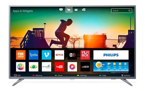 Smart Tv Led 50 Philips 50pug6513 4k Usb 3 Hdmi Netflix