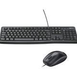 Combo Teclado E Mouse Com Fio Usb Logitech Mk120 Abnt2