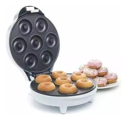 Maquina Para Mini Donas Rosquilla Antiadherente Donuts 7un