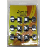 Maquinaria Guitarra 3 + 3  Clavijero 2 Tornillos