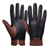 Fioretto Guantes De Invierno De Cuero Genuino Para Hombre Pa