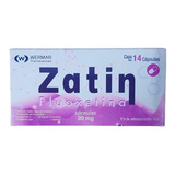 Zatin Fluoxetina 20 Mg 14 Capsulas Wermar Original
