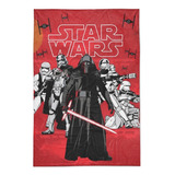 Frazada Piñata Flannel Con Diseño Star Wars Dark Side De 220cm X 155cm