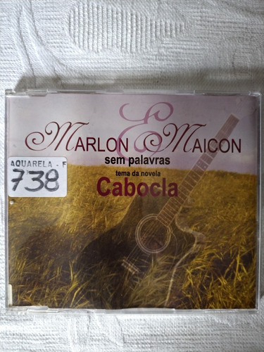 Cd - Single - Marlon & Maicon - Sem Palavras - Novel Cabocla