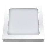 Plafon Led De Sobrepor Branco 12w 4000k Luz Neutra Ourolux