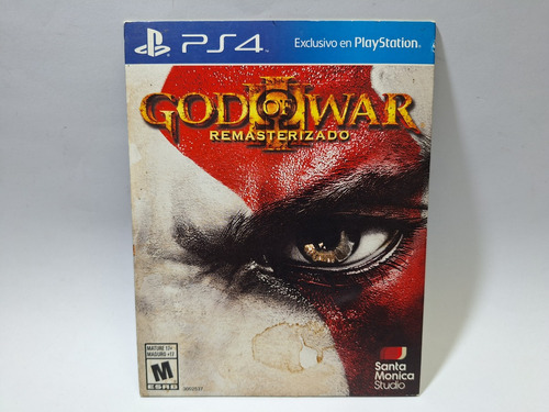 God Of War Iii 3 Remastered Ps4 Playstation 4 Caja De Cartón