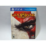 God Of War Iii 3 Remastered Ps4 Playstation 4 Caja De Cartón
