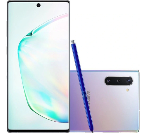 Smartphone Samsung Galaxy Note10 256gb 8gb Ram Prateado