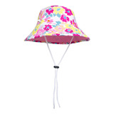 Sombrero De Pescador Reversible Para Niñas Sunbusters (upf 5