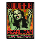 #170 - Cuadro Vintage 30 X 40 - Soundgarden Pearl Jam Poster