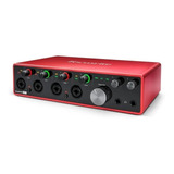 Interface De Audio Focusrite Scarlett 18i8 100v/240v 