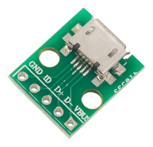 Módulo Adaptador Conector Micro Usb Femea  Arduino Pic