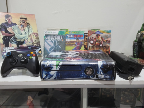 Xbox 360 Slim Rgh Completo + Jogos Funcionando 100%