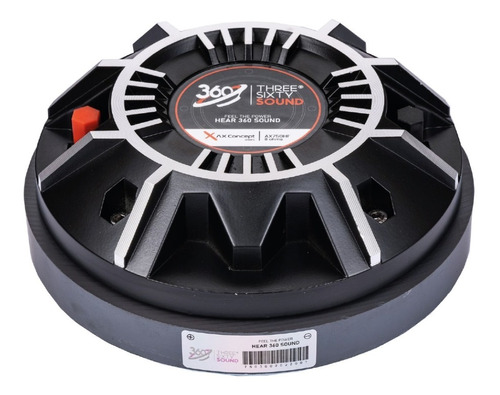 Driver 360 Three Sixty Sound Ax750hf 80w Rms Garganta 1.5pul