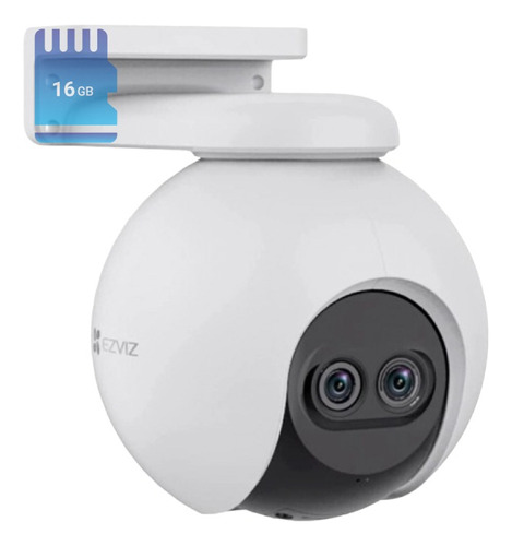 Camara Ip Wifi Ezviz C8pf Con Movimiento + Micro Sd16gb