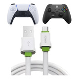 Cabo Para Controles Xbox Series X E Series S Usb C 3 Metros