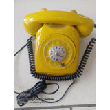 Telefone Ericsson DLG Amarelo  Disco Ano 70 80