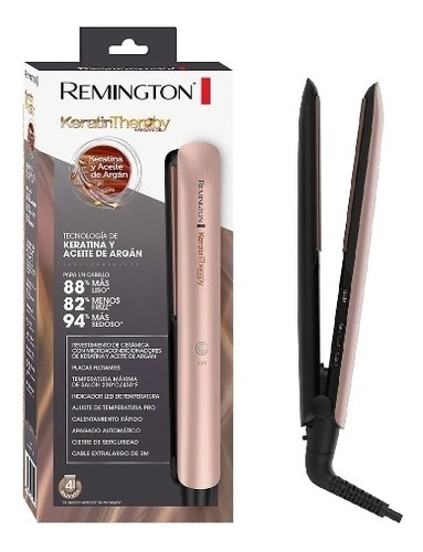 Plancha Cabello Remington Ceramic Almod Oil Sensor Temp 8598