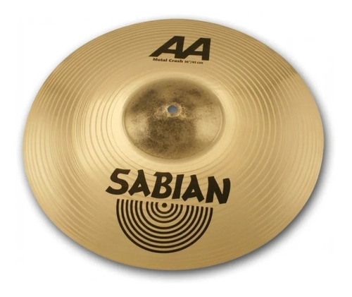 Platillo Sabian 16  21609mb Metal Crash Aa