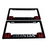 Par (2) Portaplaca Honda Pilot Civic Hr-v Cr-v Fit Odyssey