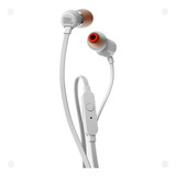 Fone De Ouvido Jbl Intra Auricular Com Fio Tune T110 Branco